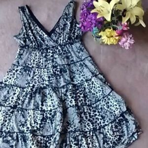 Style & Company Wrap Front Dress